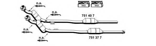 ERNST 040846 Exhaust System